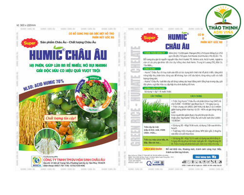 HUMIC CHÂU ÂU