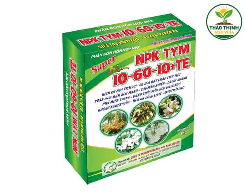 PHÂN BÓN HỖN HỢP NPK TYM 10-60-10+TE