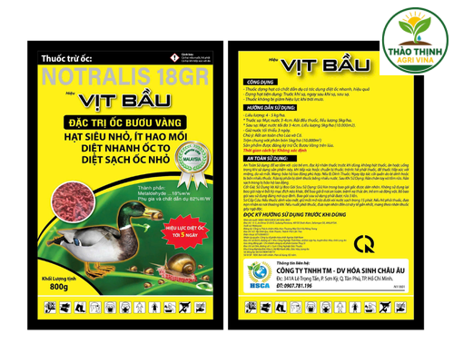 NOTRALIS 18GR HIỆU VỊT BẦU